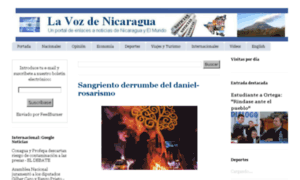 Lavozdenicaragua.com thumbnail