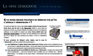 Lavraiedemocratie.fr thumbnail