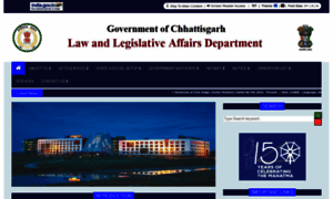 Law.cgstate.gov.in thumbnail