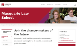 Law.mq.edu.au thumbnail