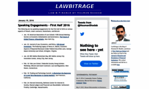 Lawbitrage.typepad.com thumbnail