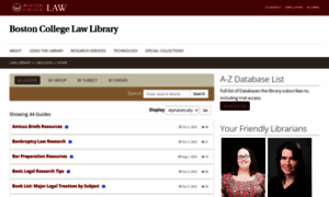 Lawguides.bc.edu thumbnail