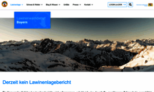 Lawinenwarndienst-bayern.de thumbnail