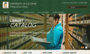 Lawlibrary.laverne.edu thumbnail