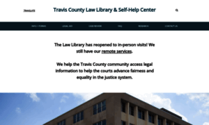 Lawlibrary.traviscountytx.gov thumbnail