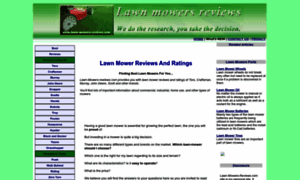 Lawn-mowers-reviews.com thumbnail