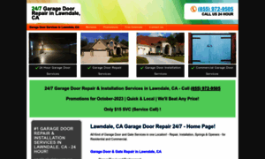 Lawndalecagaragedoorrepair.com thumbnail