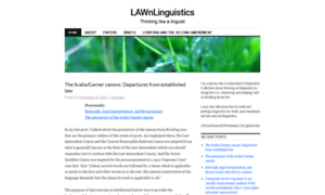 Lawnlinguistics.com thumbnail