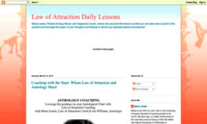 Lawofattractiondailylessons.blogspot.co.uk thumbnail