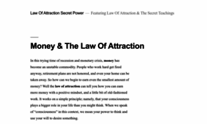 Lawofattractionsecretpower.com thumbnail