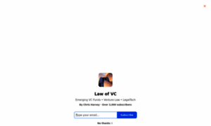 Lawofvc.substack.com thumbnail