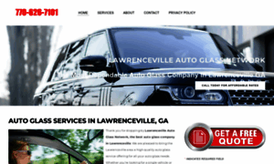 Lawrencevilleautoglassnetwork.net thumbnail