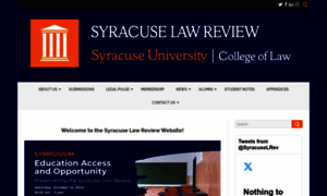 Lawreview.syr.edu thumbnail