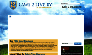 Laws2liveby.org thumbnail