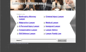 Lawyer-listings.co thumbnail