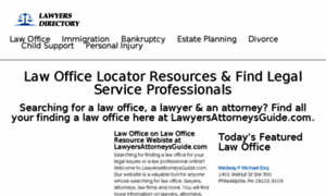 Lawyersattorneysguide.com thumbnail