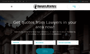 Lawyersdirectory.com.au thumbnail