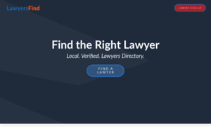 Lawyersfind.org thumbnail