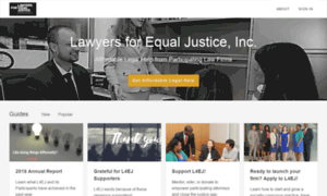 Lawyersforequaljustice.legal.io thumbnail