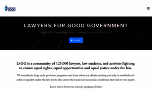 Lawyersforgoodgovernment.org thumbnail