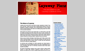 Layawayplans.net thumbnail