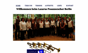 Lazarus-posaunenchor-berlin.de thumbnail