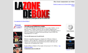 Lazonedeboxe.com thumbnail