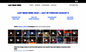 Lazybearweekend.org thumbnail