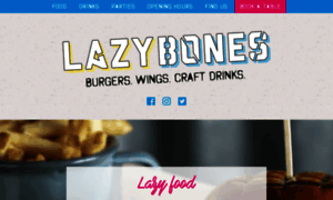 Lazybones.uk.com thumbnail