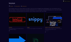 Lazyeye.itch.io thumbnail