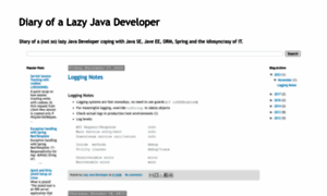 Lazyjavadev.blogspot.com thumbnail