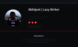 Lazywriter.in thumbnail