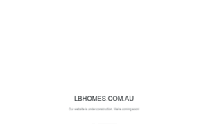 Lbhomes.com.au thumbnail