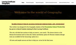 Lcgeography.preswex.ie thumbnail