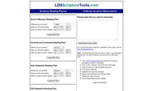 Ldsscripturetools.com thumbnail