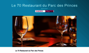 Le-70-restaurant-du-parc-des-princes.zenchef.com thumbnail