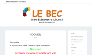 Le-bec-event.ch thumbnail