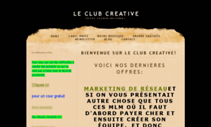Le-club-creative.fr thumbnail