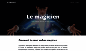 Le-magicien.fr thumbnail