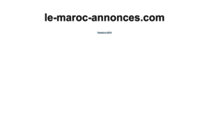 Le-maroc-annonces.com thumbnail