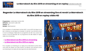 Le-marrakech-du-rire-2019.multiscreensite.com thumbnail