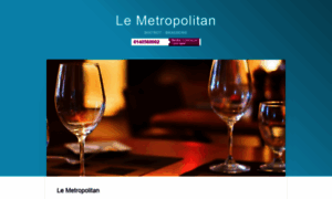 Le-metropolitan-paris.zenchef.com thumbnail