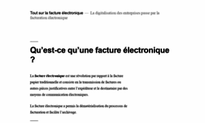 Le-rdv-de-la-facture-electronique.fr thumbnail