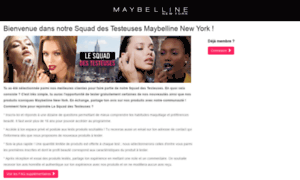 Le-squad-des-testeuses.maybelline.fr thumbnail