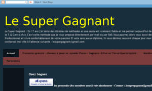 Le-super-gagnant.blogspot.com thumbnail