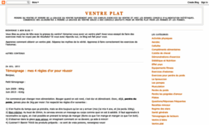 Le-ventre-plat.blogspot.com thumbnail