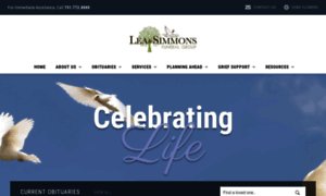 Leaandsimmonsfuneralhome.com thumbnail