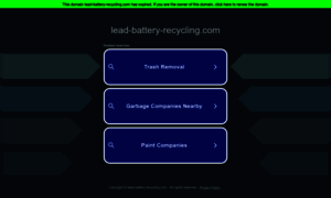 Lead-battery-recycling.com thumbnail