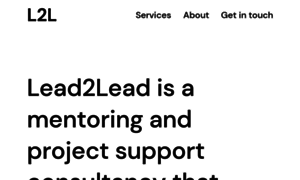 Lead2lead.de thumbnail