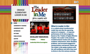 Leaderinmeorange.weebly.com thumbnail